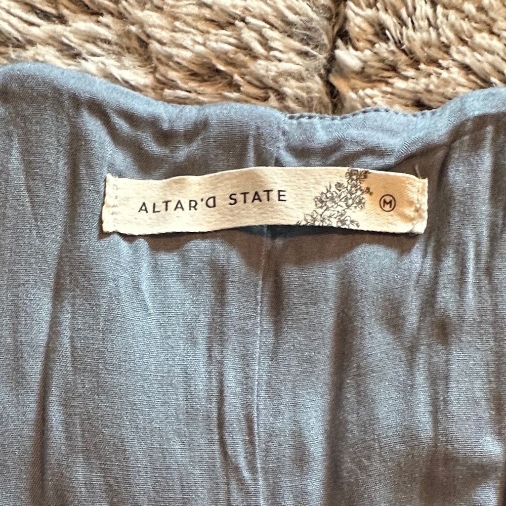 Altar’d State denim corset - Picture 2 of 5